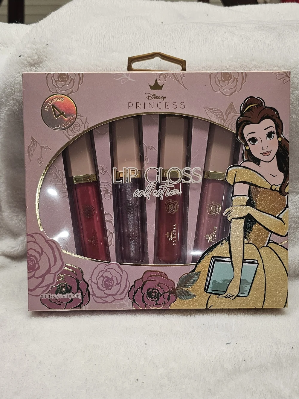Princess Belle Lip Gloss Collection of 4